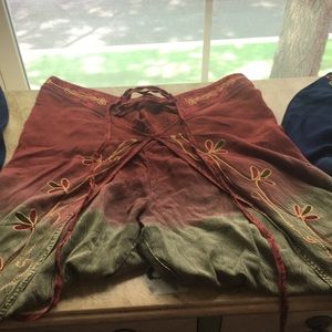 Ombré earthbound trading co palazzo pants